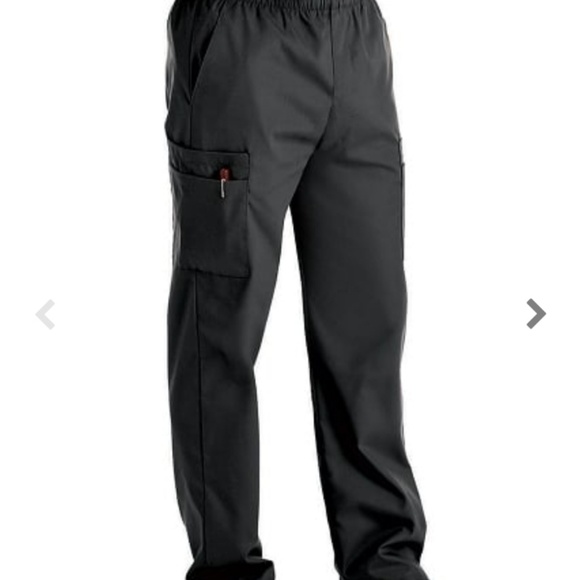 Landau Black Mens Scrub Pants Lot 